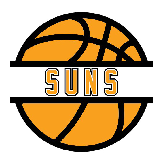 Basketball Phoenix Suns Logo iron on paper